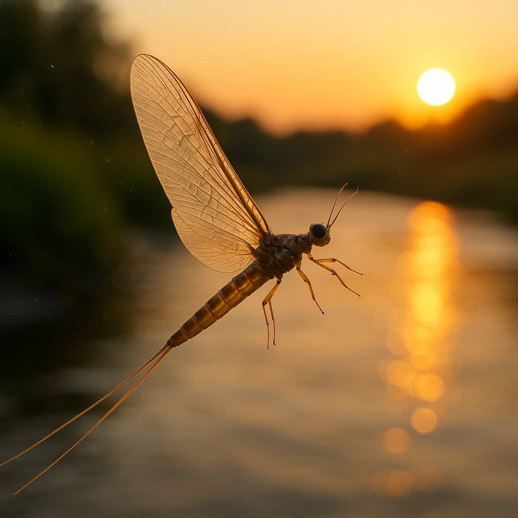 Imagen destacada: La efímera: el insecto que vive un solo día y a veces entra a casa